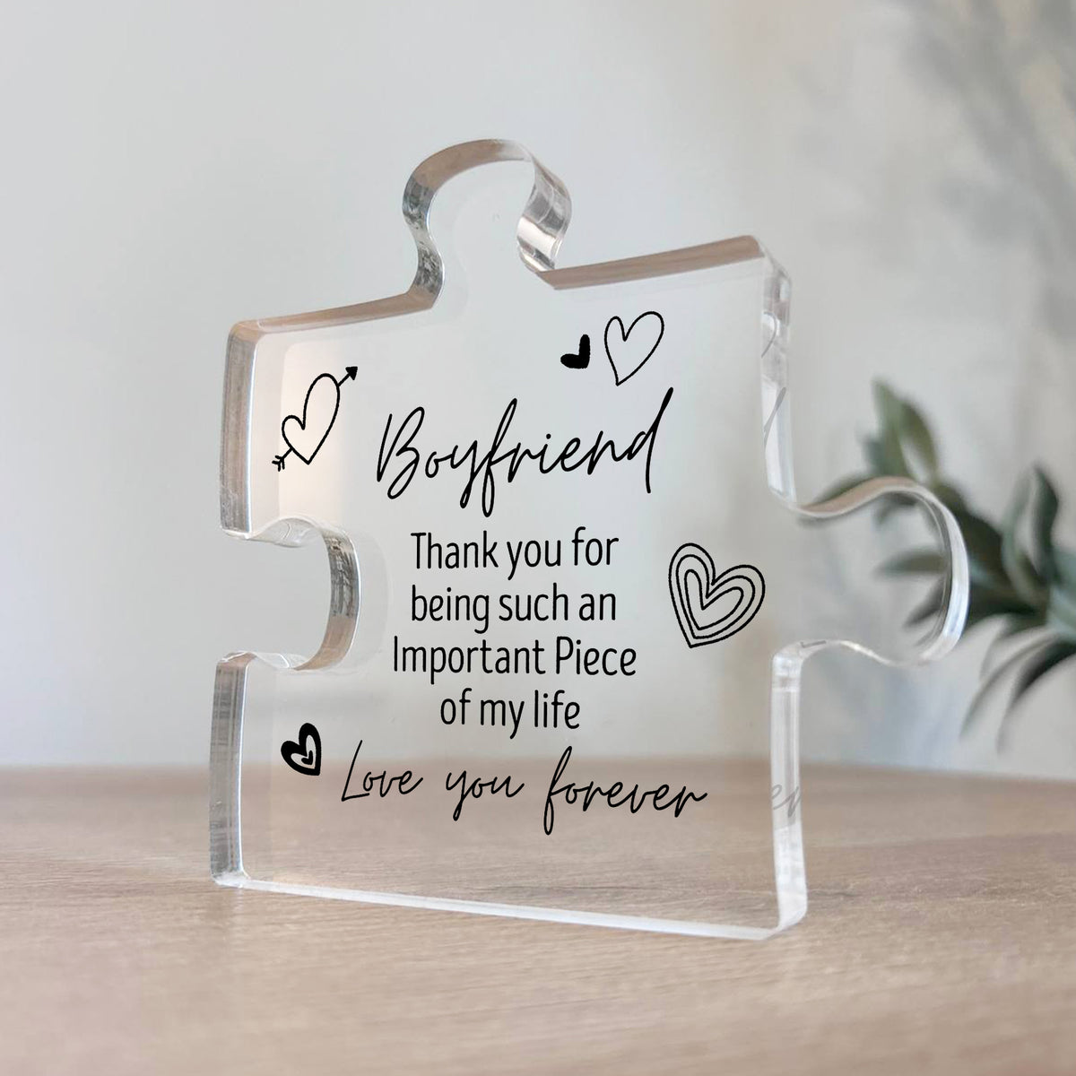Special Boyfriend Gift For Birthday Anniversary Love You Forever