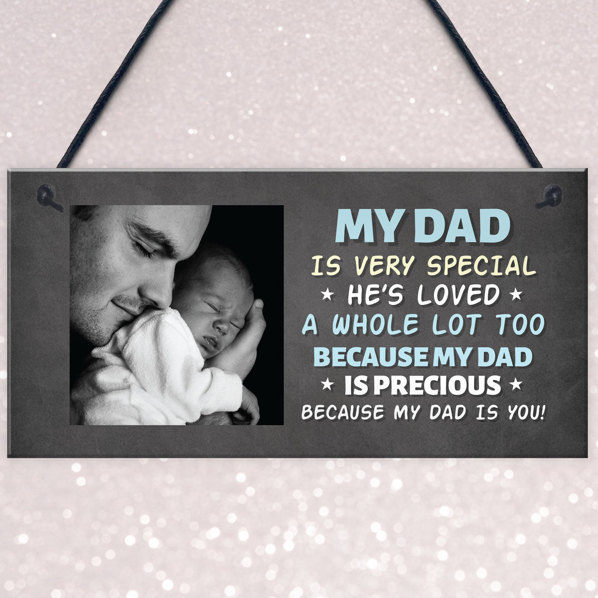 Personalised Gift For Dad Photo Plaque Birthday Gifts For Dad
