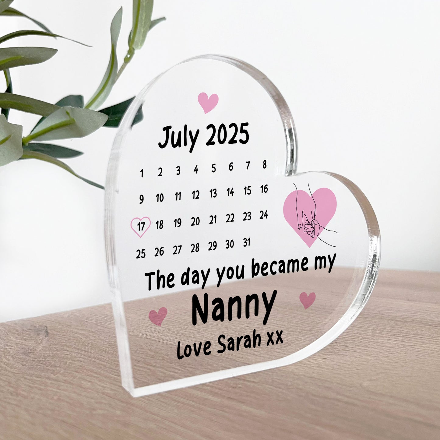 Nanny Gift from Granddaughter Personalised Nanny Mother's Day