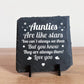 Auntie Gifts Slate Sign Gift For Auntie Christmas Birthday Gifts