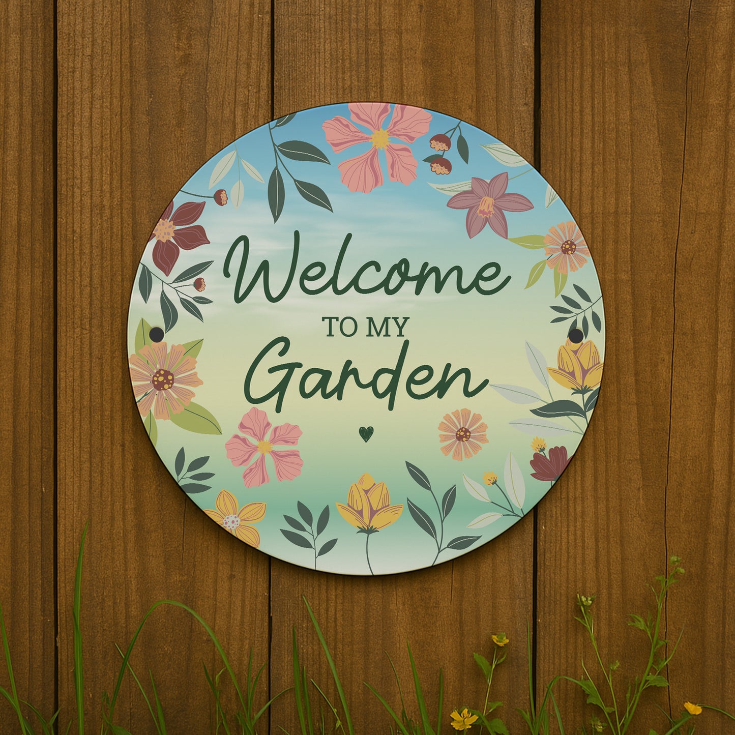 Welcome To My Garden Sign For Outside Shed Summerhouse Sign