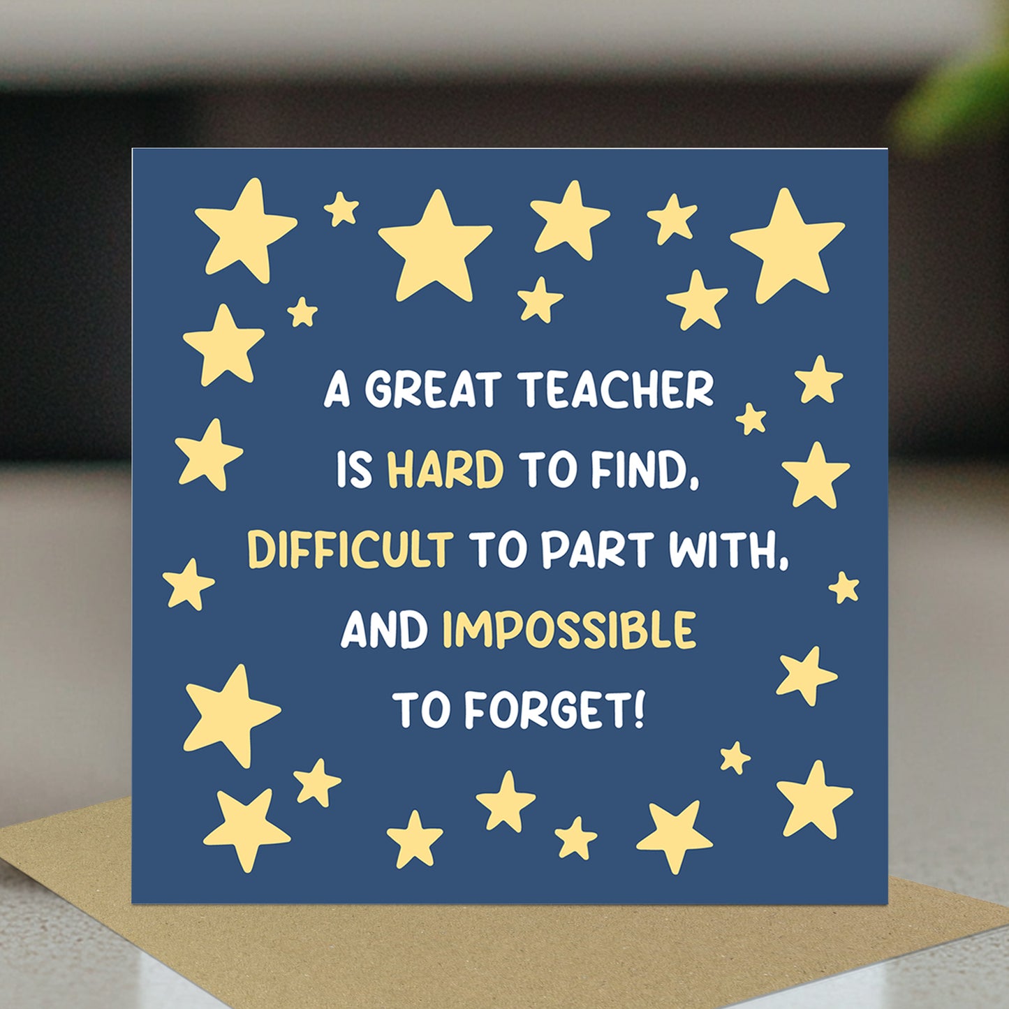 Teacher Appreciation Card Thank You Cards For School Nursery