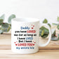 Cute Dad Gift Dad Coffee Mug Loved You My Entire Life Dad Gift