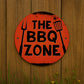 BBQ Sign For Garden Acrylic THE BBQ ZONE Sign For Home Outside