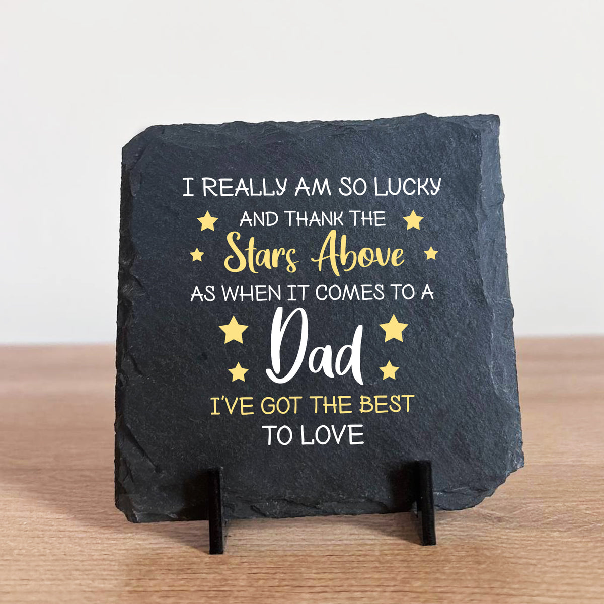 Dad Gift Slate Plaque Gifts for Dad from Daughter Christmas