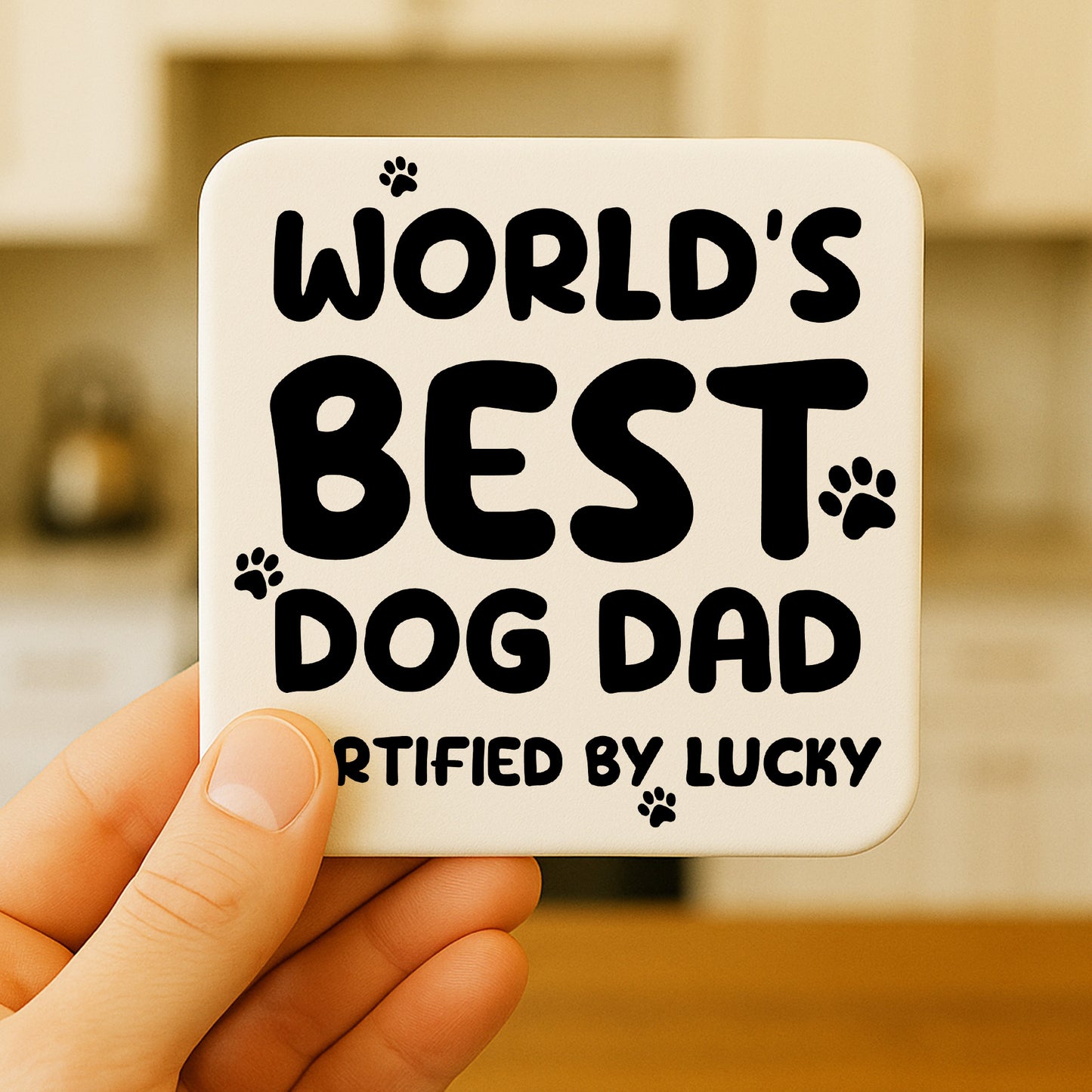 Fathers Day Gift For Worlds Best Dog Dad From Dog Puppy
