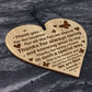 Friendship Gift Best Friend Plaque Shabby Chic Wood Heart