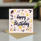 Female Happy Birthday Card 14.5x14.5cm Card For Women Girls