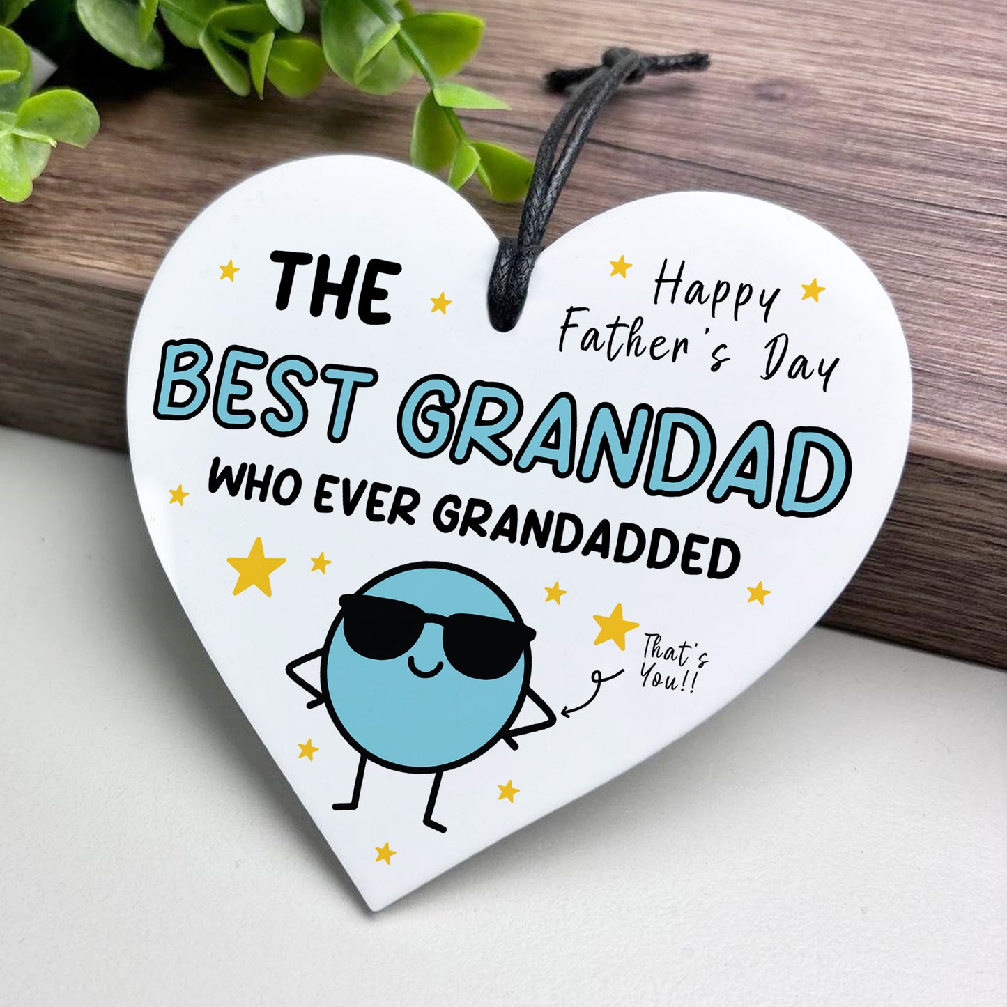 Fathers Day Gift For Grandad BEST GRANDAD Whoever Grandadded