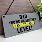 Funny Dad Gift For Birthday Fathers Day You Are On Another Level