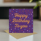 Happy Birthday To You Cards For Her With Envelope Polka Dot