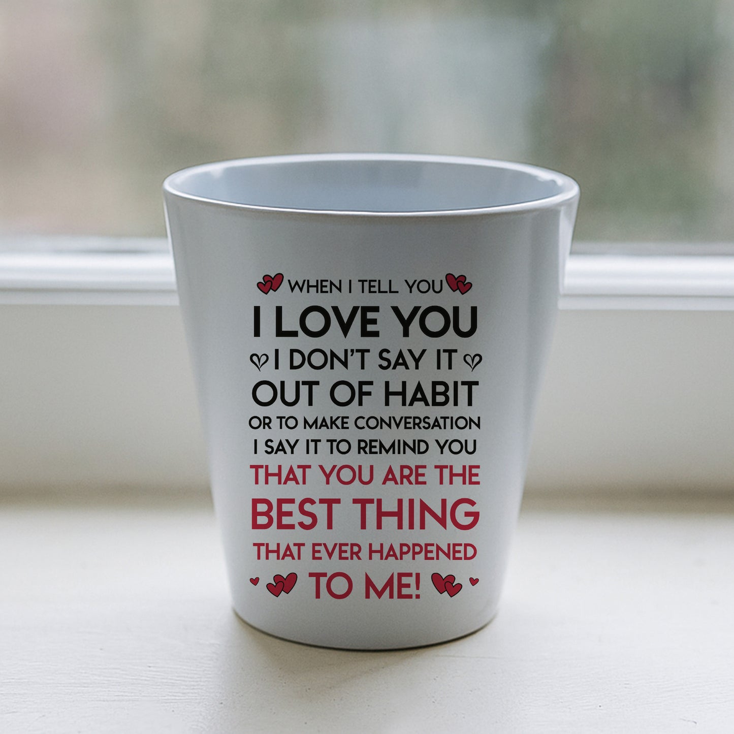 Romantic Gift For Boyfriend Girlfriend Husband Wife Plant Pot