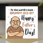 Happy Fathers Day Funny Novelty Card For Dad Grumpy Old Git Joke