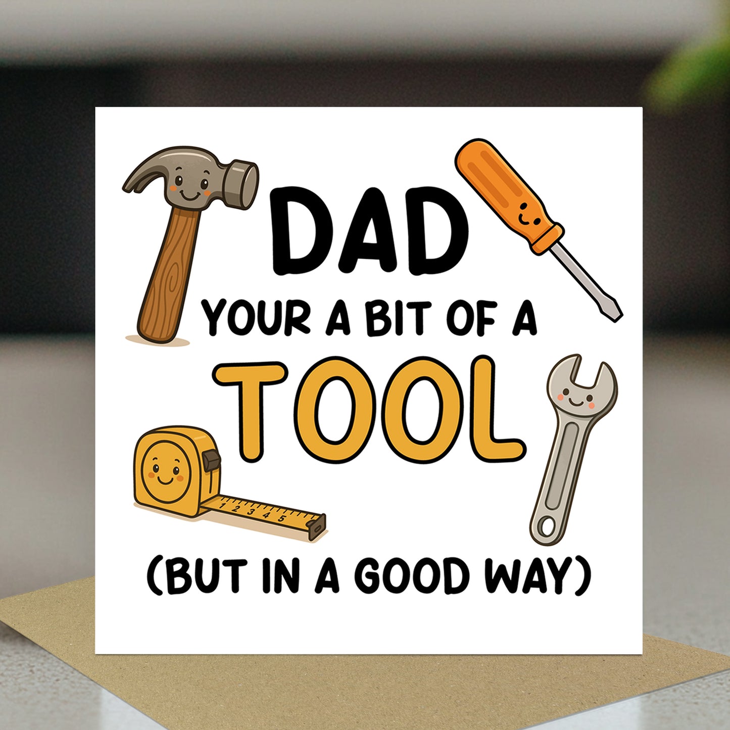Funny Dad Card For Fathers Day Birthday From Daughter Son Joke