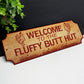Funny Chicken Coop Welcome Sign Hen House Farm Outdoor Garden