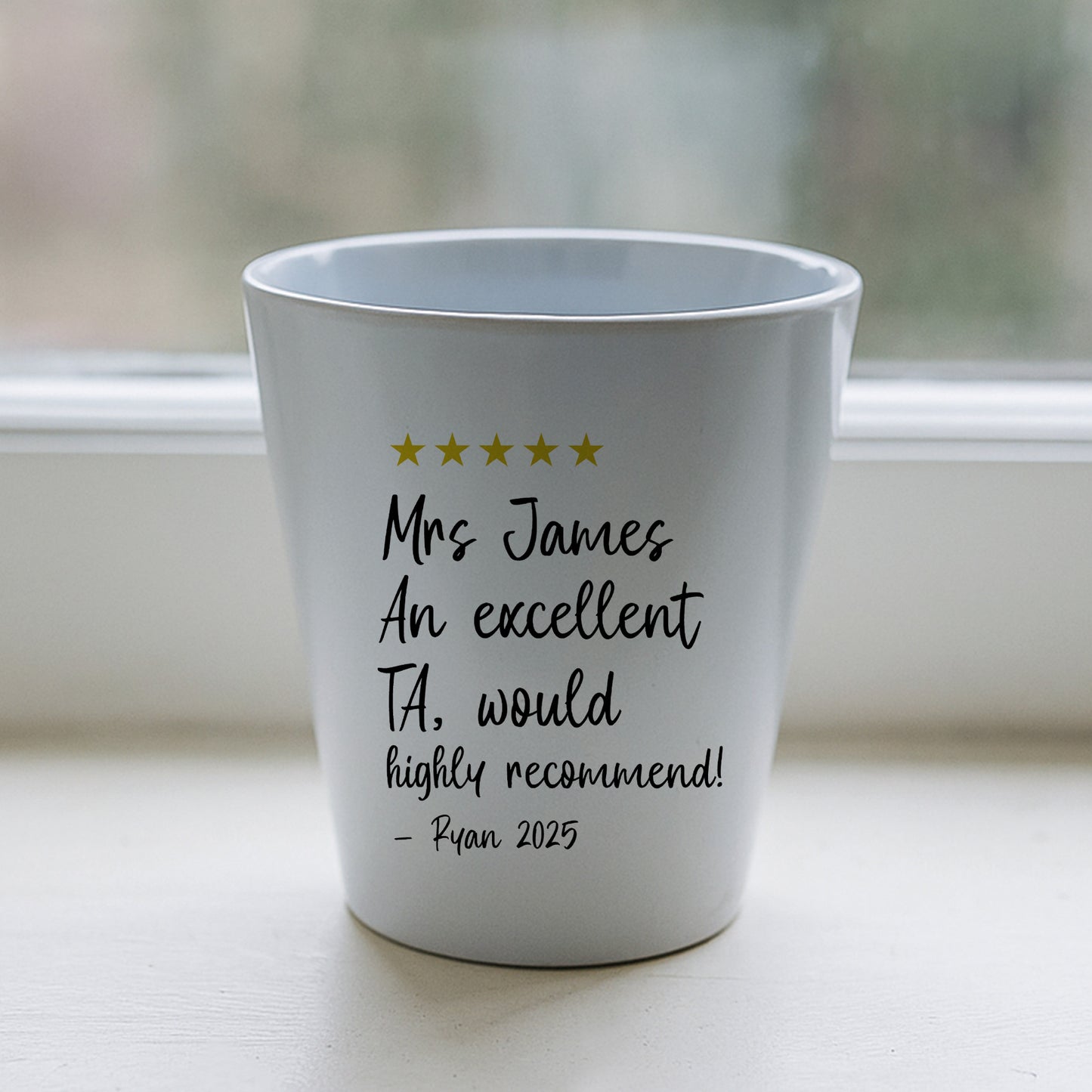 Personalised Thank You Gift For TA Funny Teacher Gifts