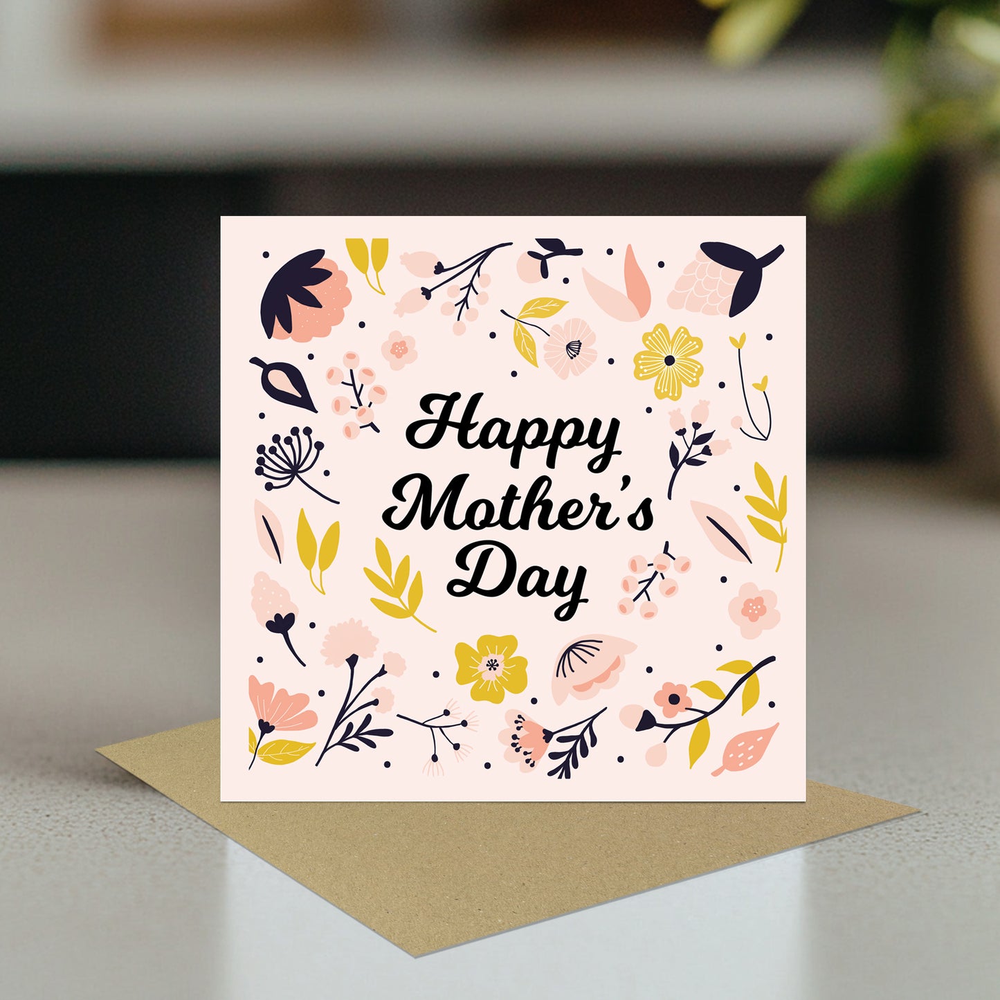 Happy Mothers Day Card Mum Card From Daughter Son Greetings Card