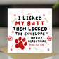 Christmas Card From The Dog With Kraft Envelope Funny Dog Card