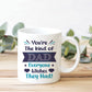 Dad Ceramic Mug Gift From Daughter and Son Novelty Father's Day
