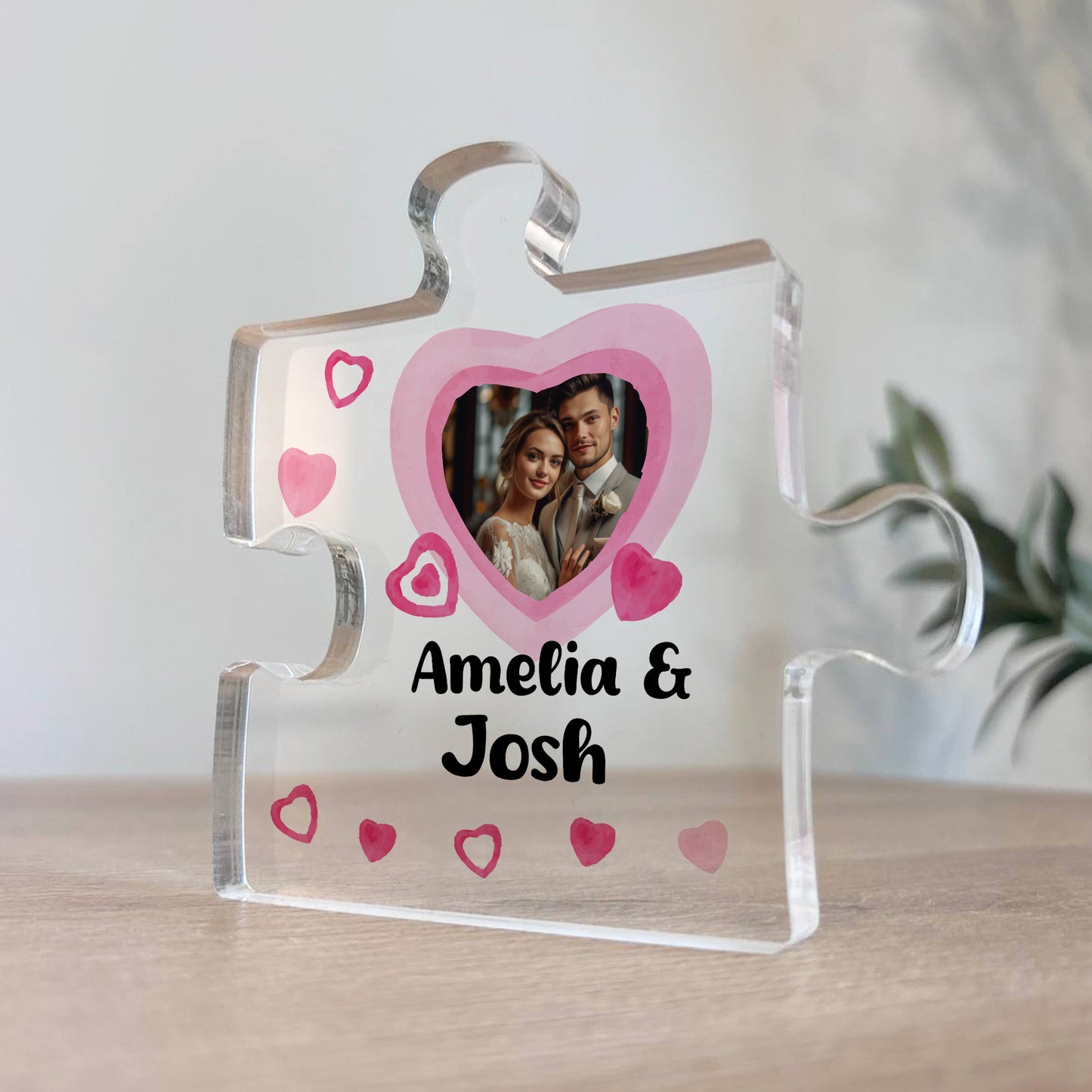 Love Acrylic Plaque Boyfriend Husband Gifts for Him Personalised