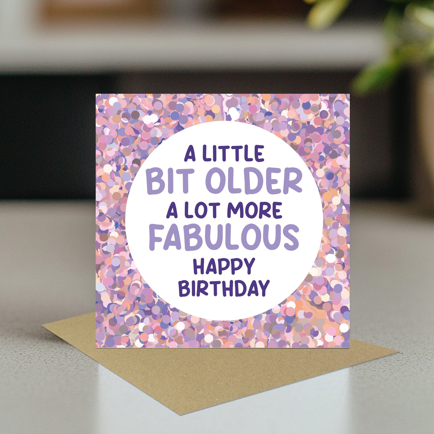 Funny Birthday Card For Women MORE FABULOUS Card For Mum