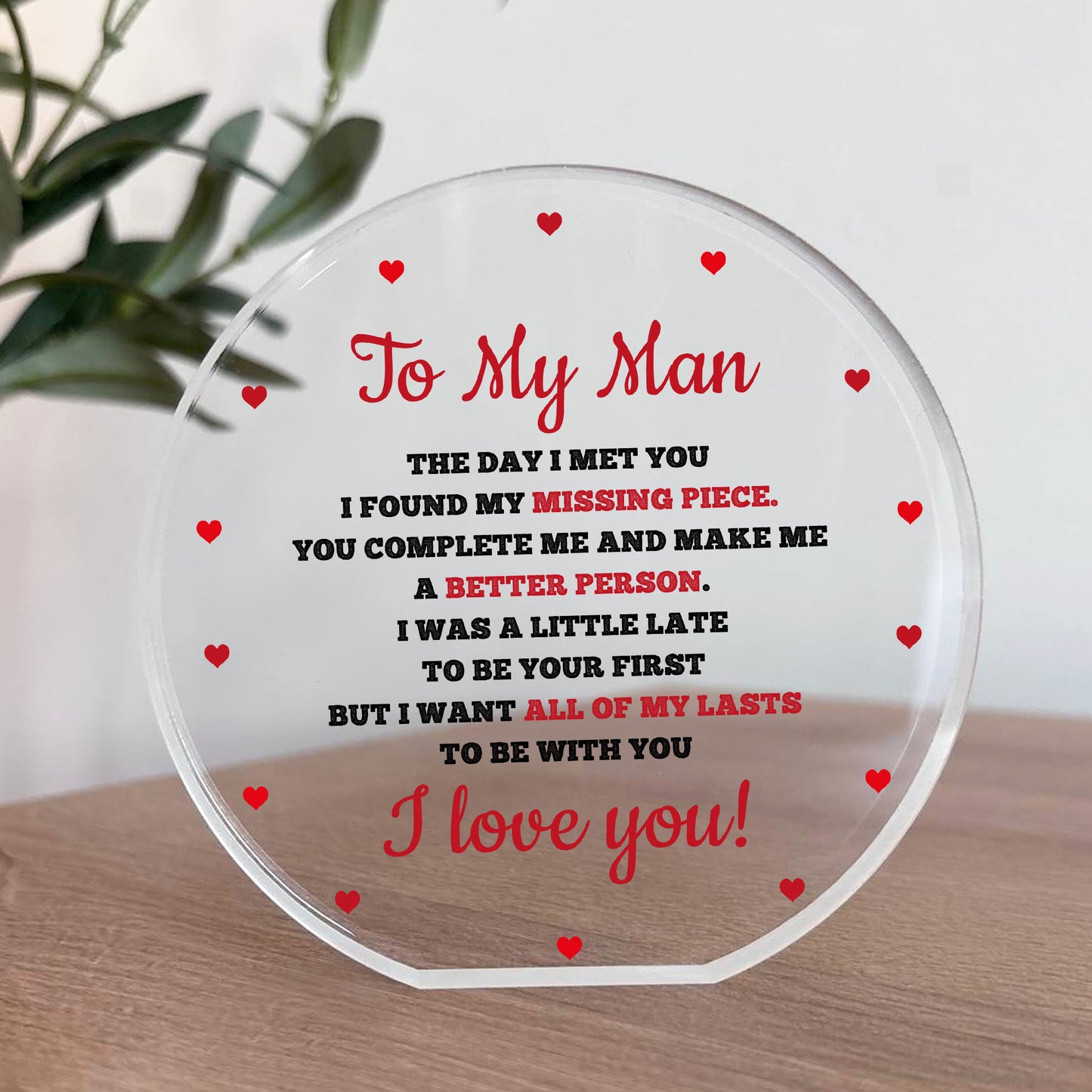 Boyfriend Gift Husband Birthday Christmas Valentines Gift MY MAN