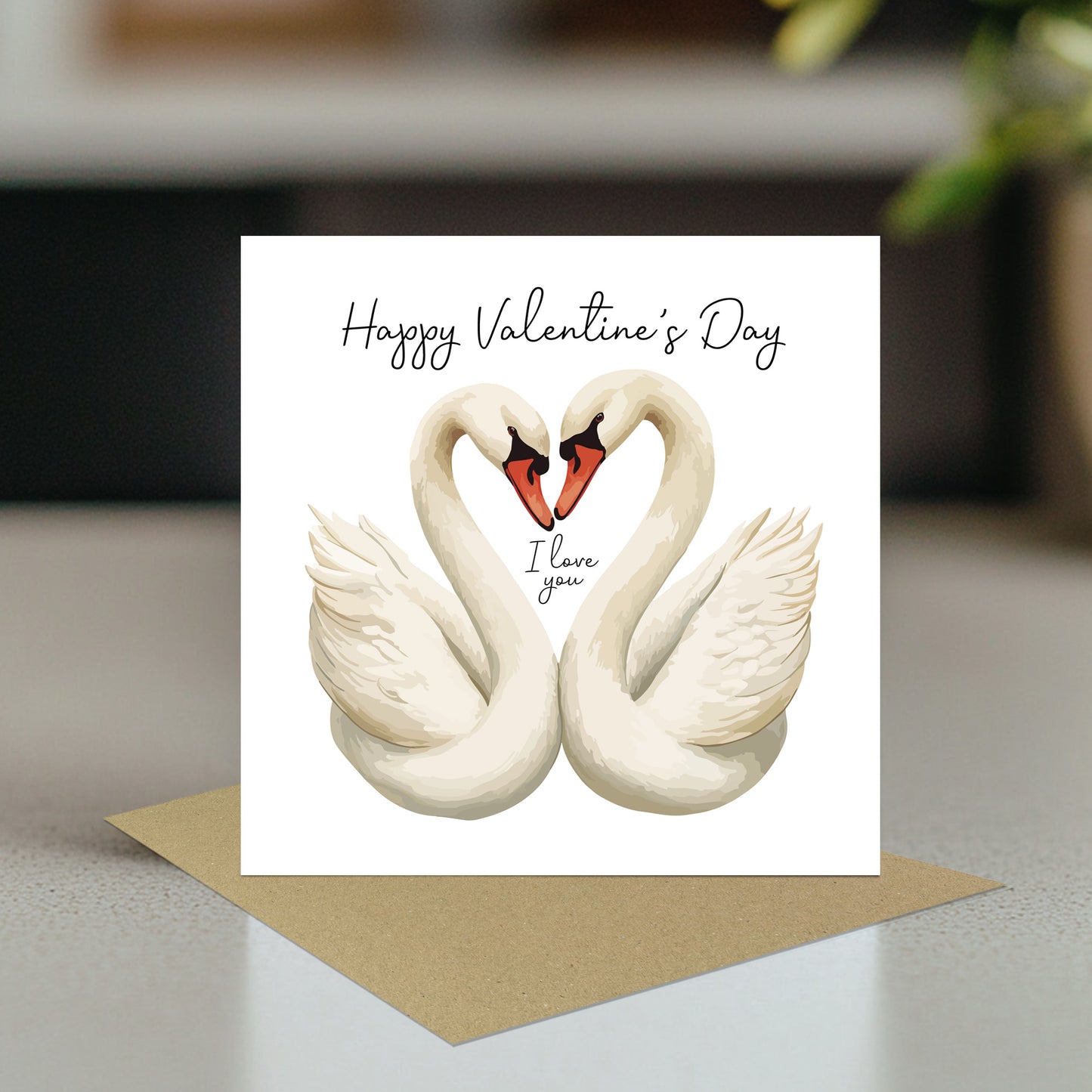 Valentines Card for Him Her I Love You Card Valentines Day Card