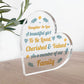 Daughter In Law Gift Loved And Cherished Acrylic Plaque Daughter