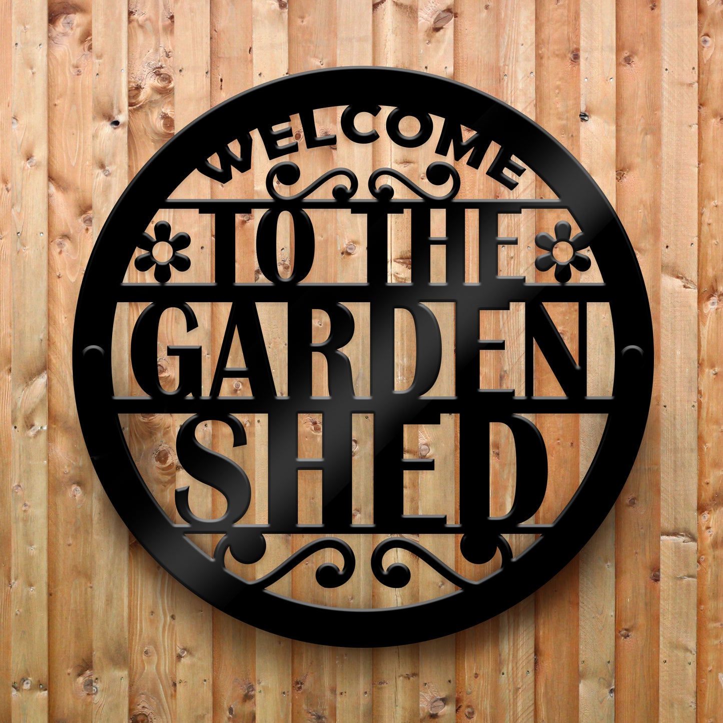 Garden Shed Sign For Door Garden Signs For Outside Acrylic Sign