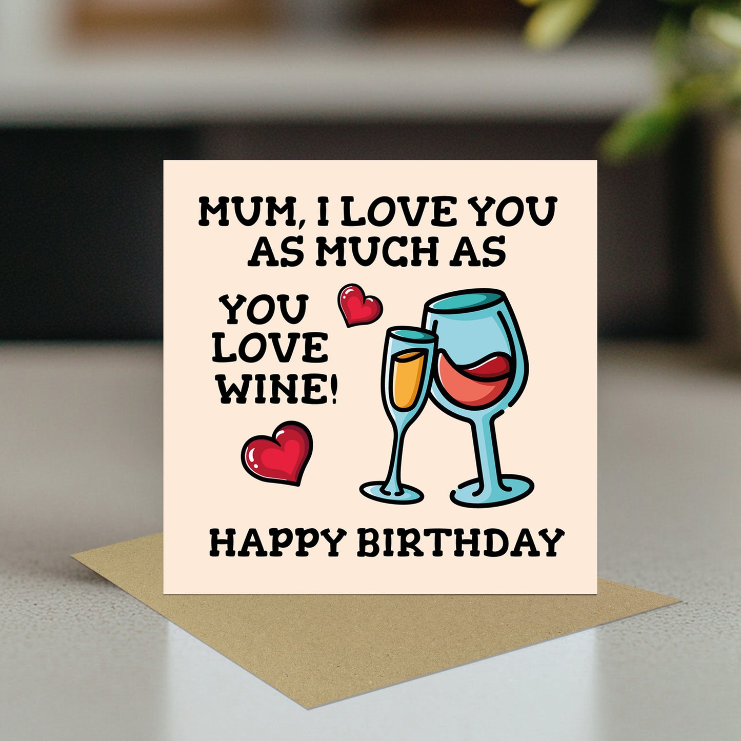 Mum Birthday Card Funny, Birthday Card Mum, Mum Birthday Card