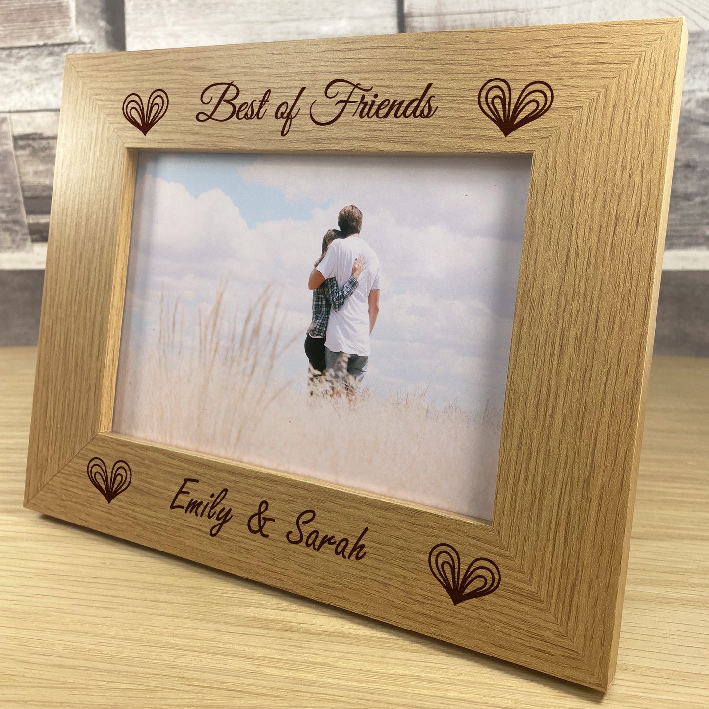 Best Friend Photo Frame Personalised Gift For Friends Bestie BFF