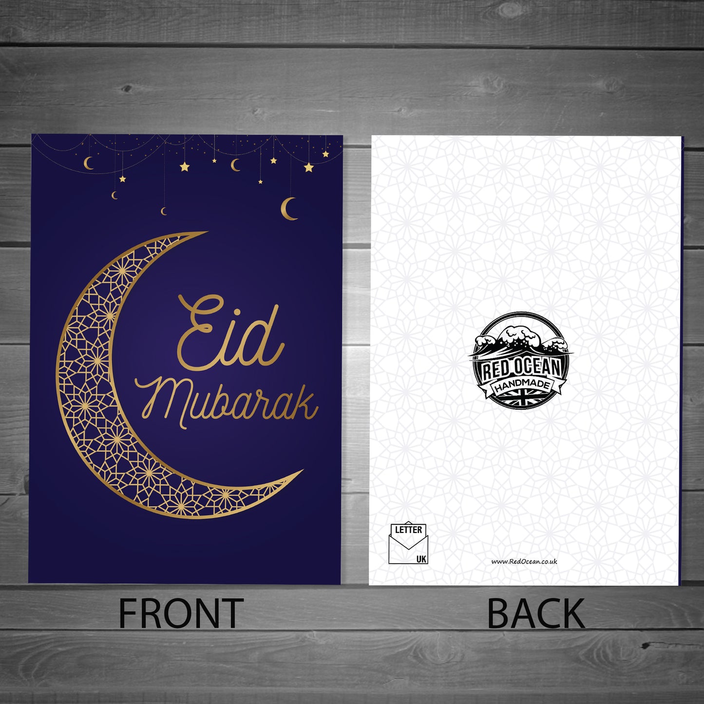 Eid Mubarak Card Happy Eid Mubarak Greetings Card Ramadan Card