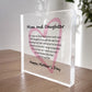 Mother & Daughter Gift Mum Gift From Daughter Mum Gift