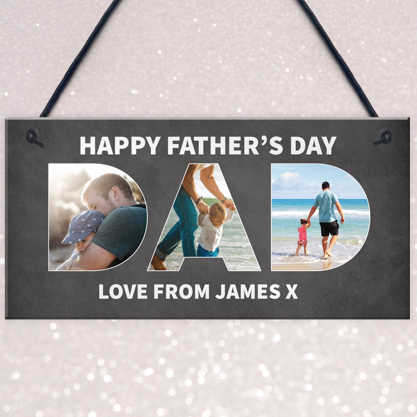 PERSONALISED DAD PLAQUE DAD GIFTS For Fathers Day Gift For Dad