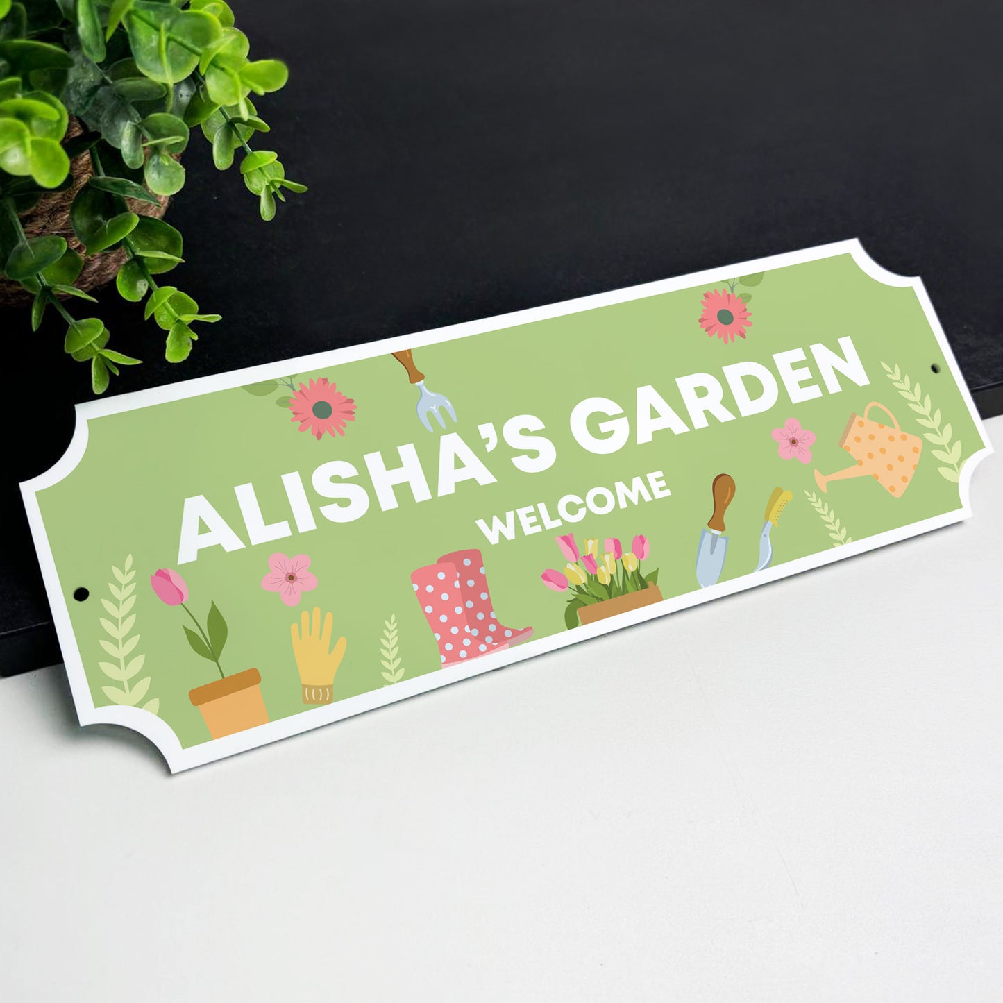 Personalised Garden Signs Plaques Outdoor Shed Summer House