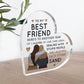 Friendship Gifts Acrylic Plaque Best Friend Gift For Her