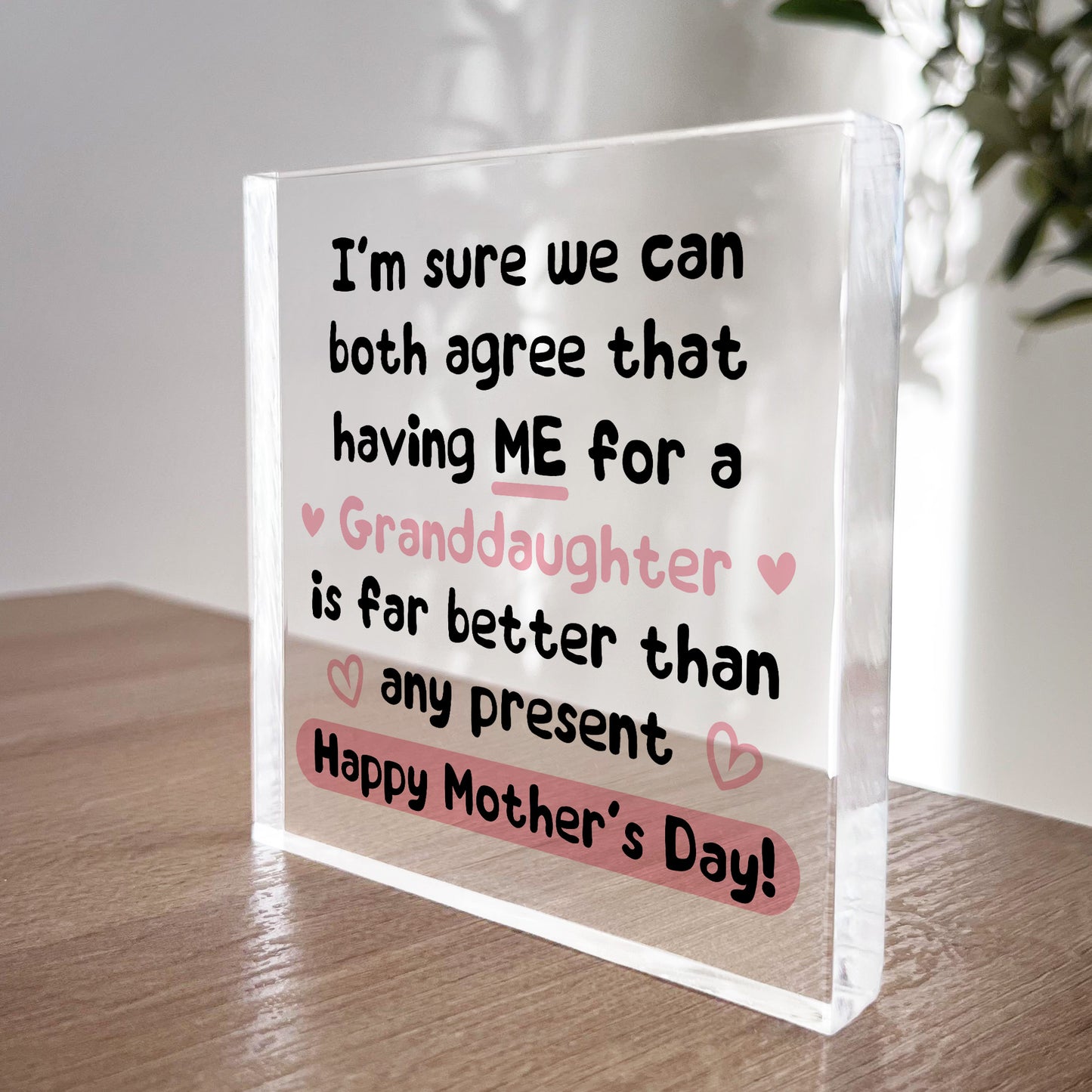Funny Mothers Day Gift For Nan From Granddaughter Joke Gifts