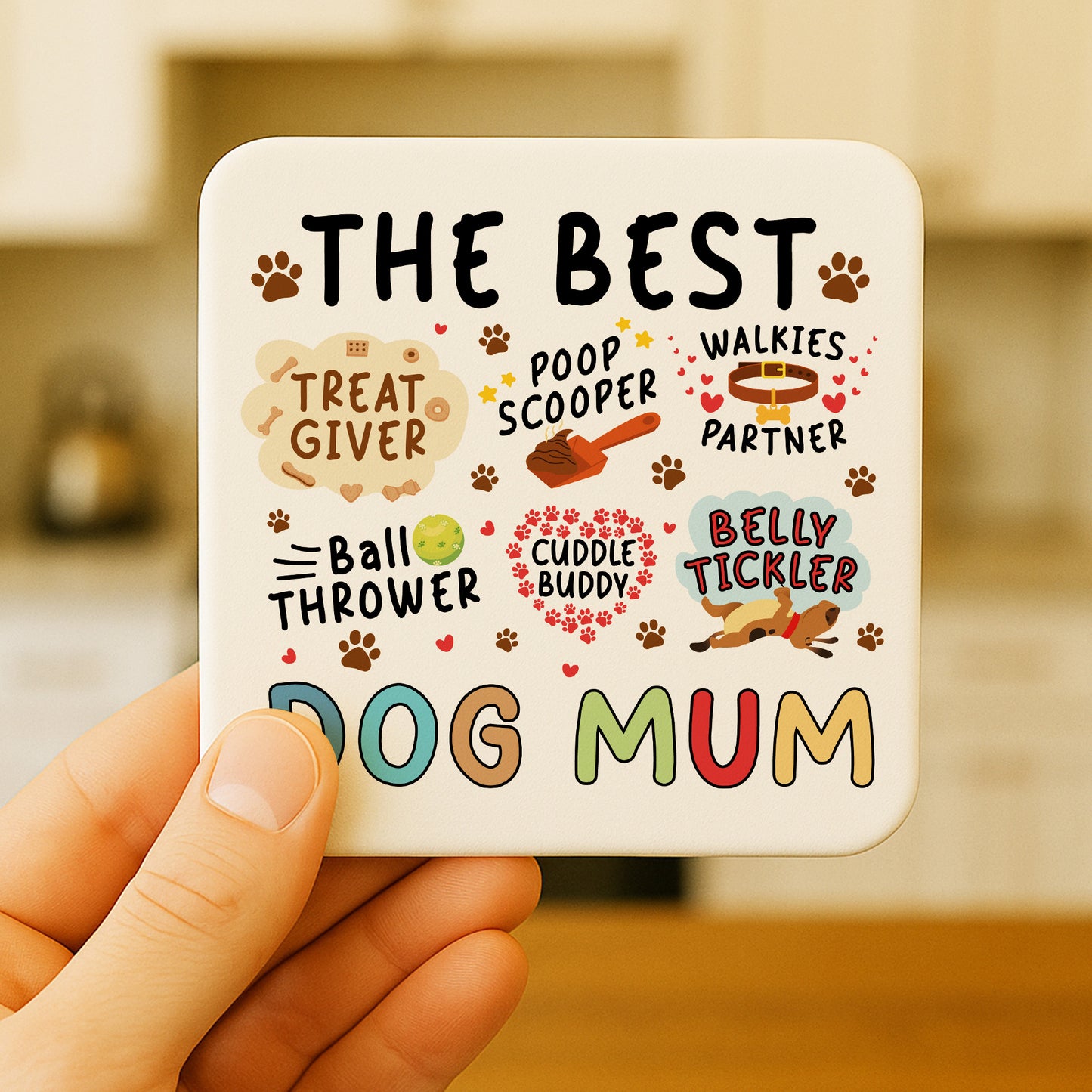 Birthday Gift From The Dog Gift For Christmas For Best Dog Mum