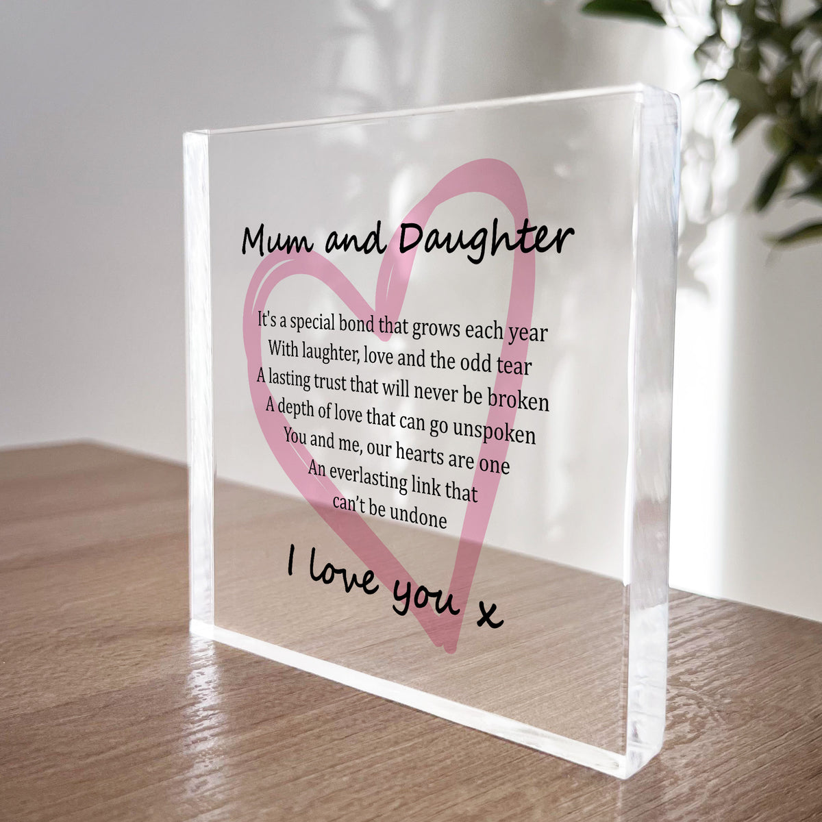Mother & Daughter Gift Mum Gift From Daughter Gift For Daughter