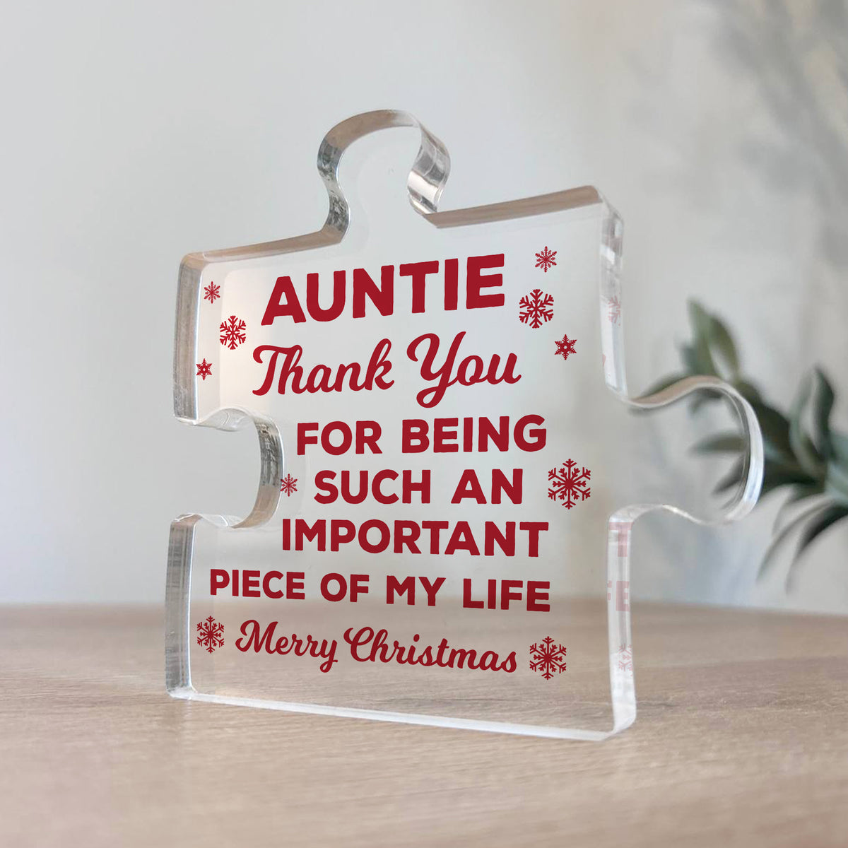 Gifts For Auntie Thank You Important Piece Of My Life