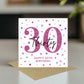 30th Birthday Card Her Friend Thirtieth Birthday Card Daughter
