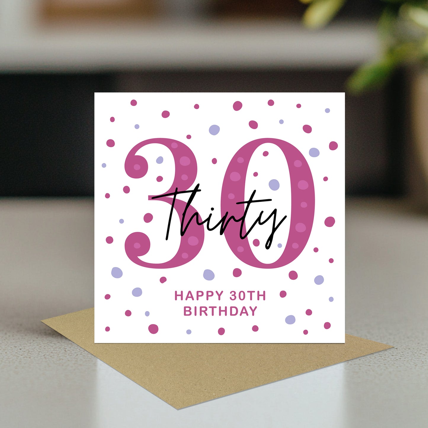 30th Birthday Card Her Friend Thirtieth Birthday Card Daughter