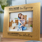 NEW HOME New Beginnings Gift For NEW HOME Oak Photo Frame