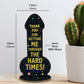 Funny Rude Friendship Plaque Thank You Gift For Best Friend
