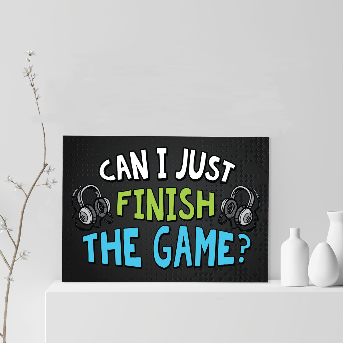 Gaming Print Wall Art For Boys Bedroom Games Room Gamer Gift