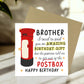 Funny Birthday Card For Brother Novelty Birthday Card For Him