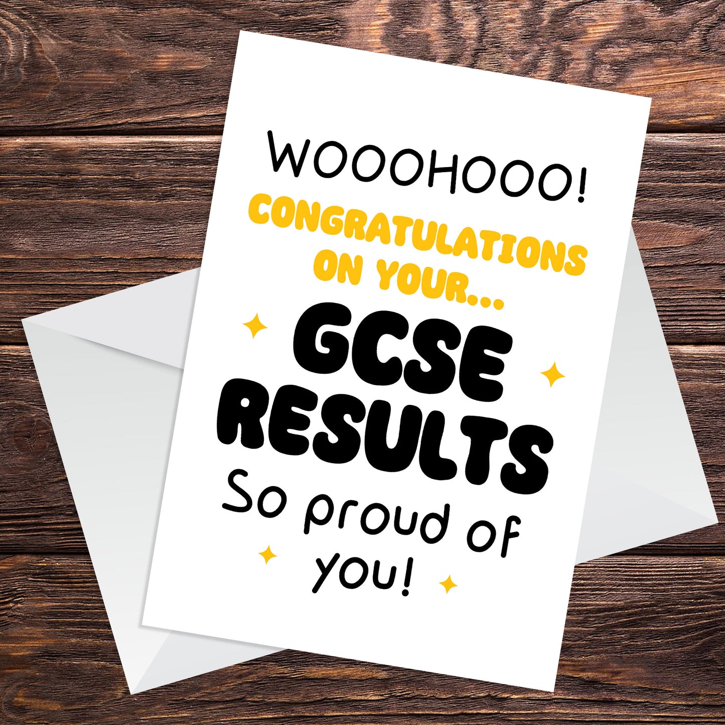 Congratulations Card For Results Day Fun GCSEs Card For Daughter