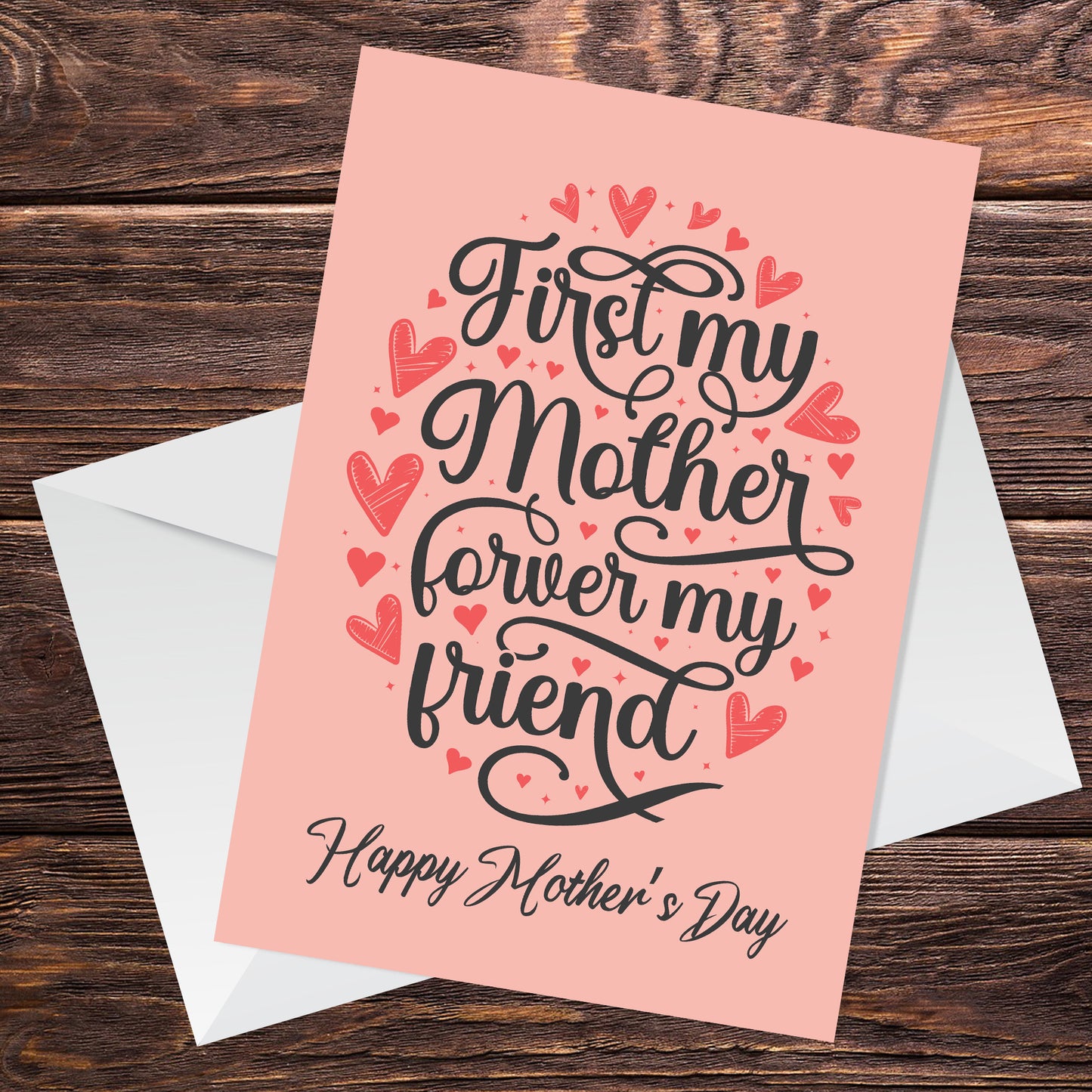 Mothers Day Card for Mum Forever My Friend Card For Mum