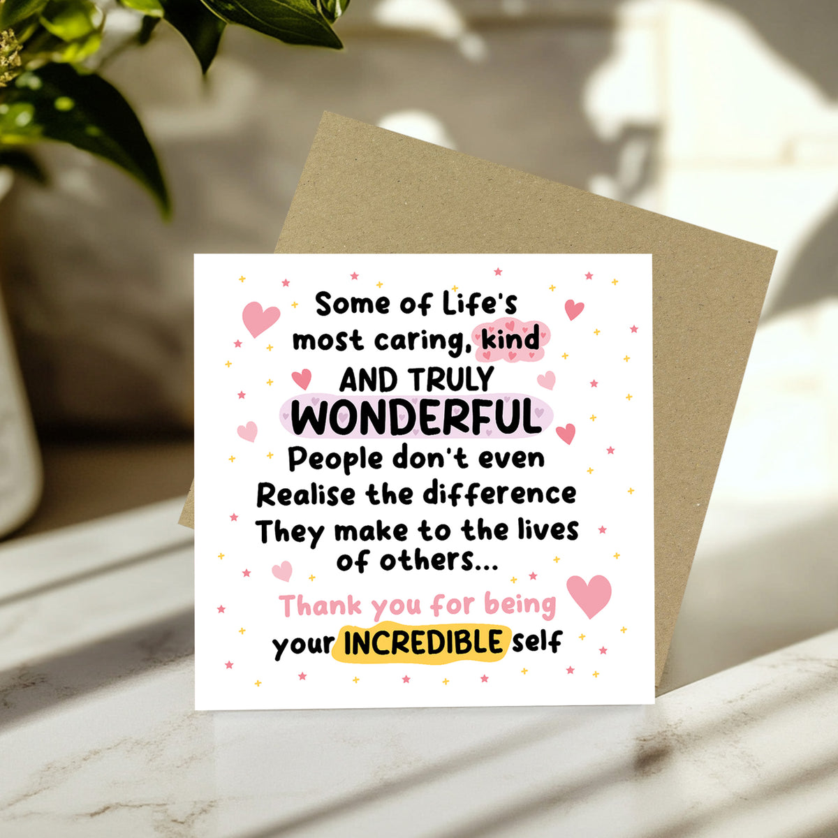 Thank You Card For Friend Colleague Volunteer Birthday Card