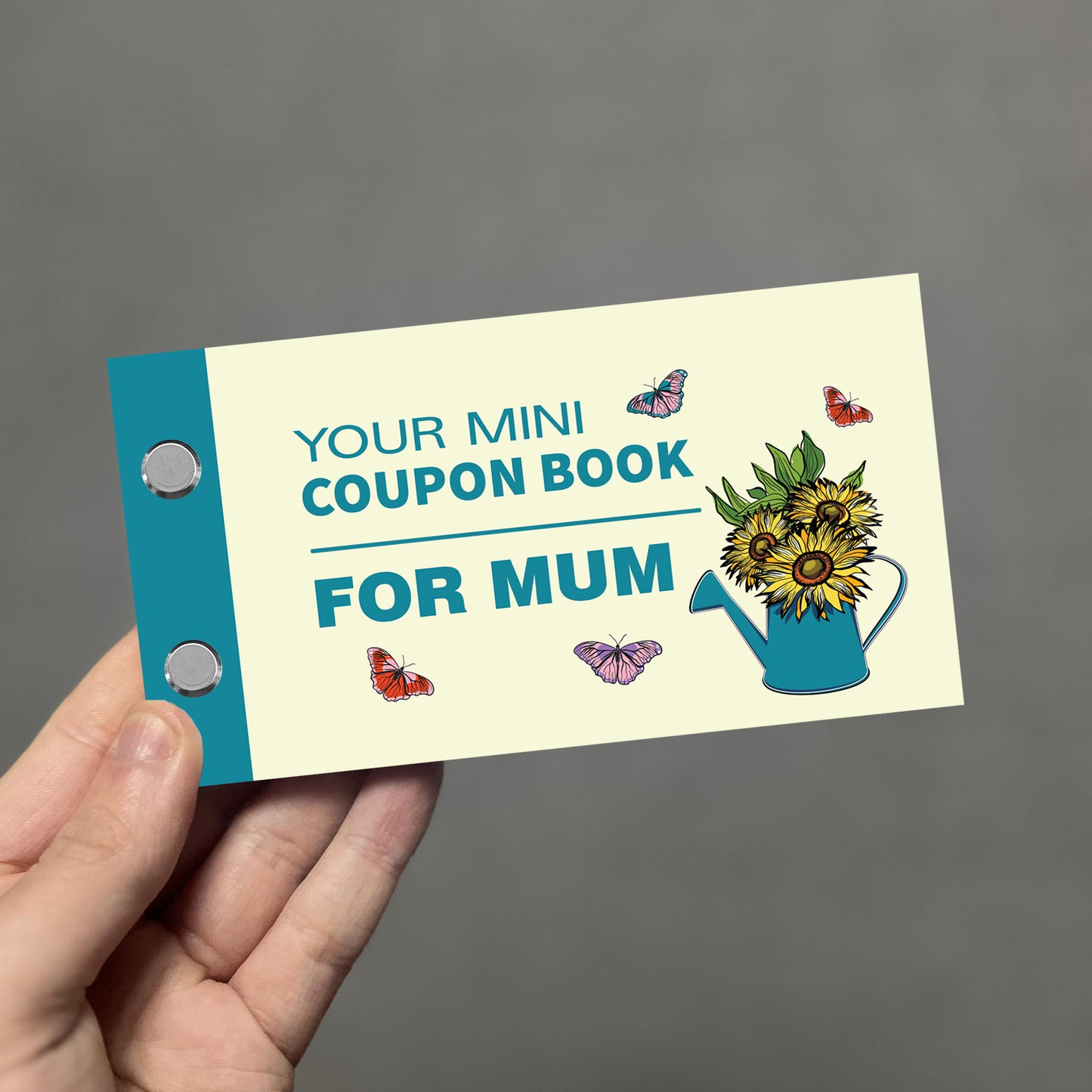 Coupon Book for Mum, Fun Cards for Mother's Day, Mothers Day